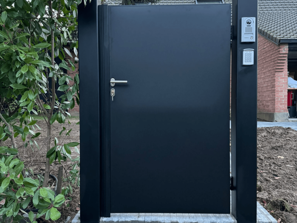 Portillon avec interphone wi-fi