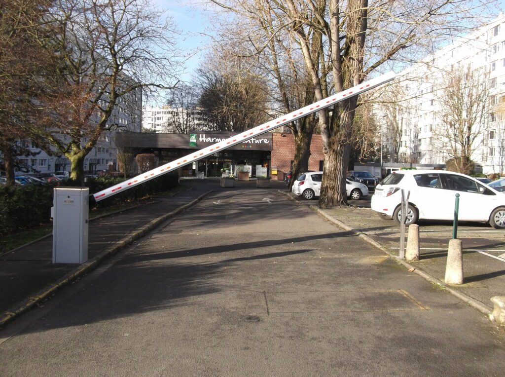 accès parking copropriété