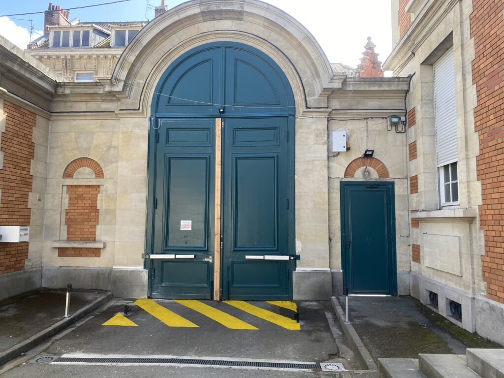 Motorisation d'une porte cochère